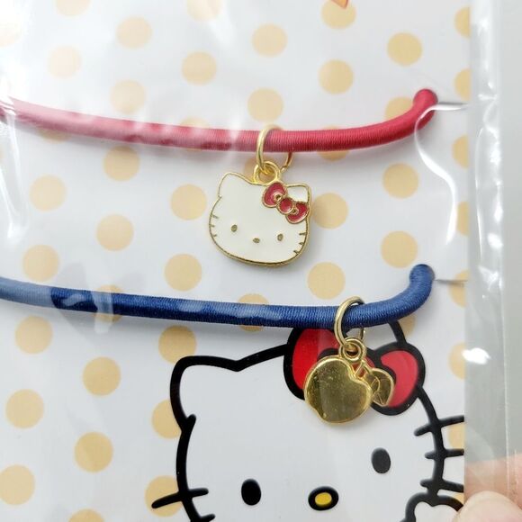 2/$20 Brand New Japan Sanrio Hello Kitty Hair Accessories 2pcs Set - Picture 3 of 6